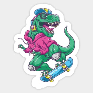 Sk8er Boi Rex Sticker